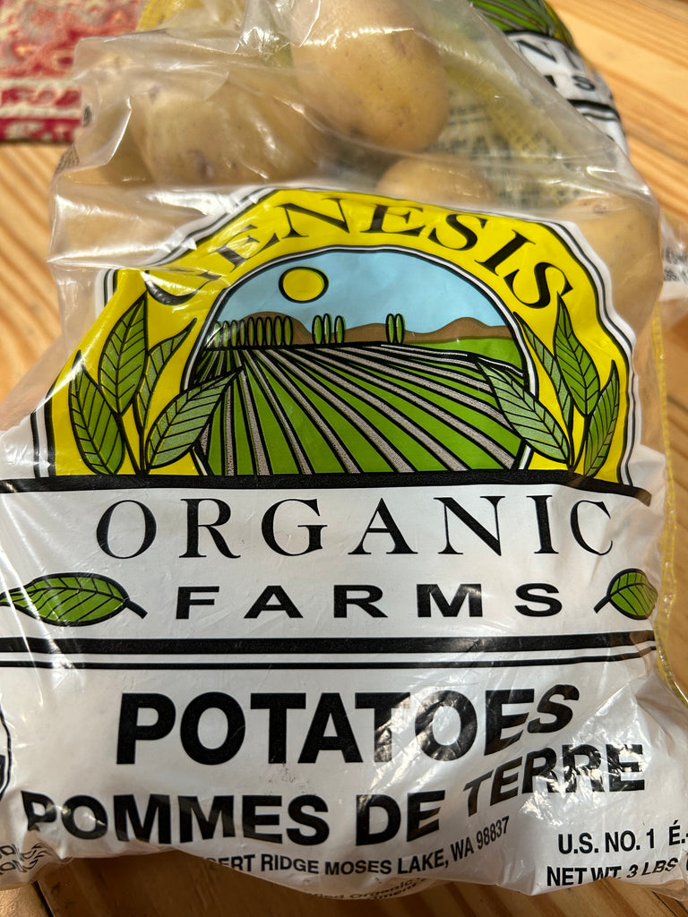 Produce, Organic Yellow Potatoes 3lbBag