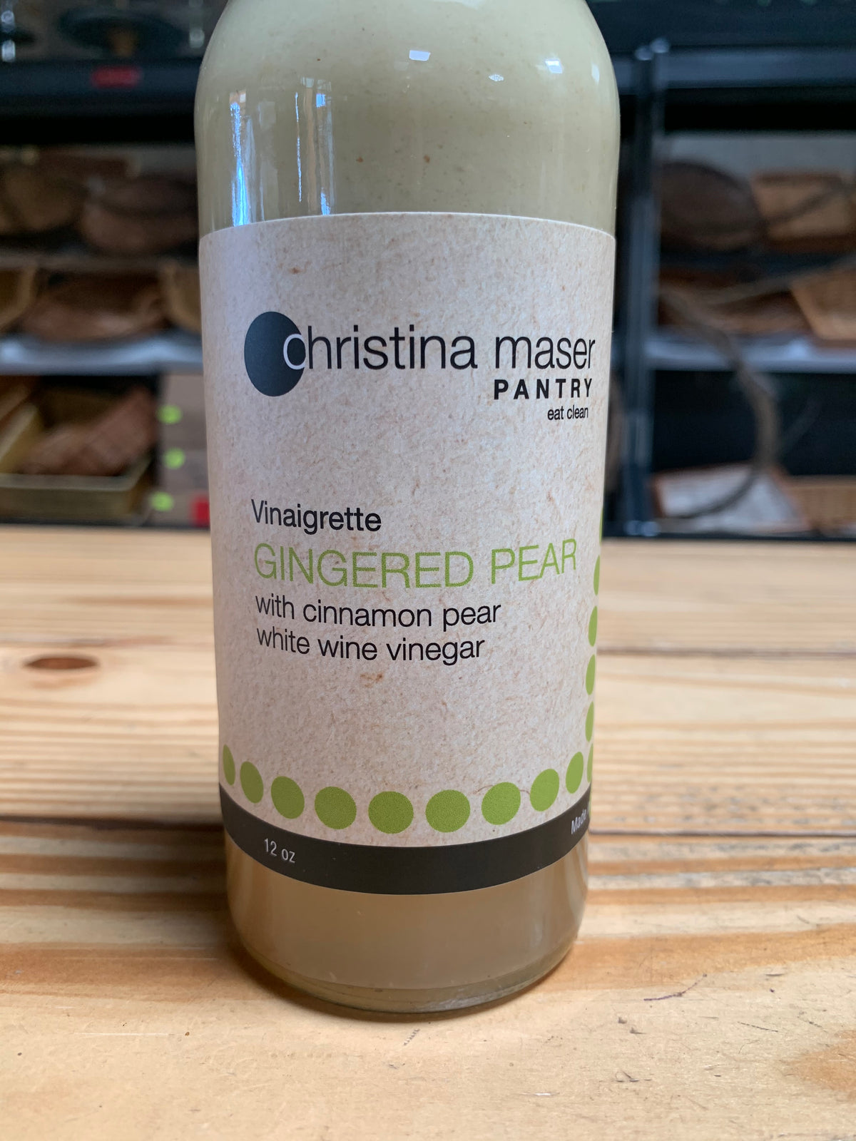 Dressing, Christina Maser Gingered Pear Vinaigrette,12oz