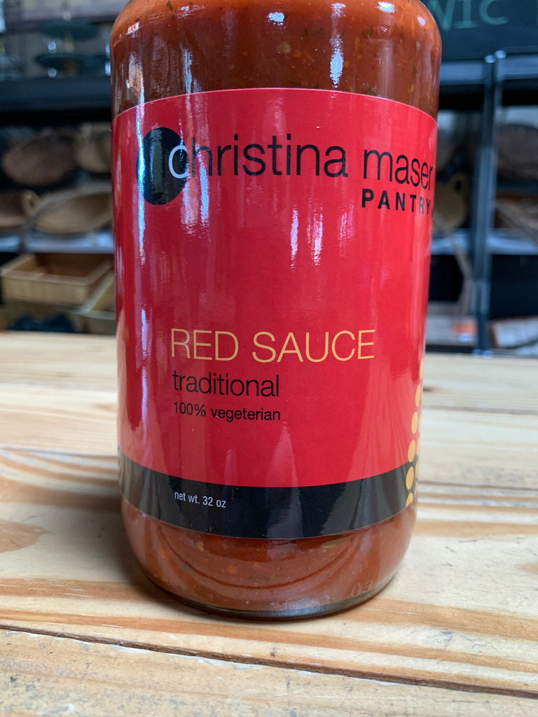 Pasta, Christina Maser Red Sauce, 32oz