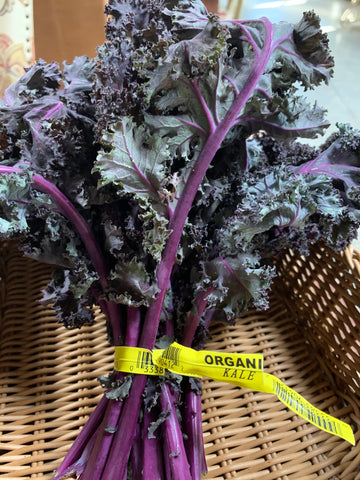 Produce, OSO Sweet Farms Organic Red Kale, 1 bunch