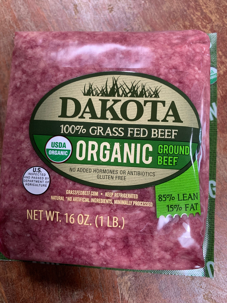 Meat, Dakota, Grass-fed Ground Beef 85/15,16oz