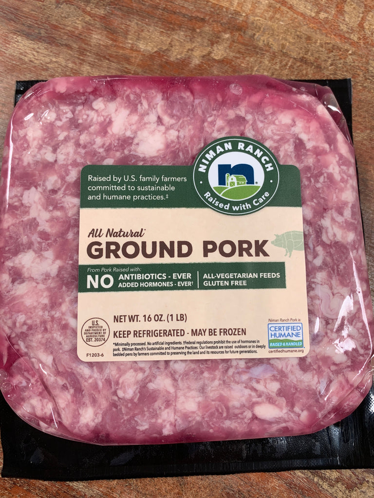 1lb. Ground Pork Meat Bags 1000ea. - Pork Not For Sale