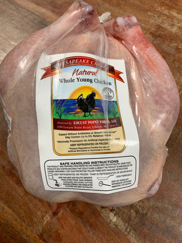 Meat, Locust Point Farms, Whole Little Roaster Hens, 4.5 lbs. avg.