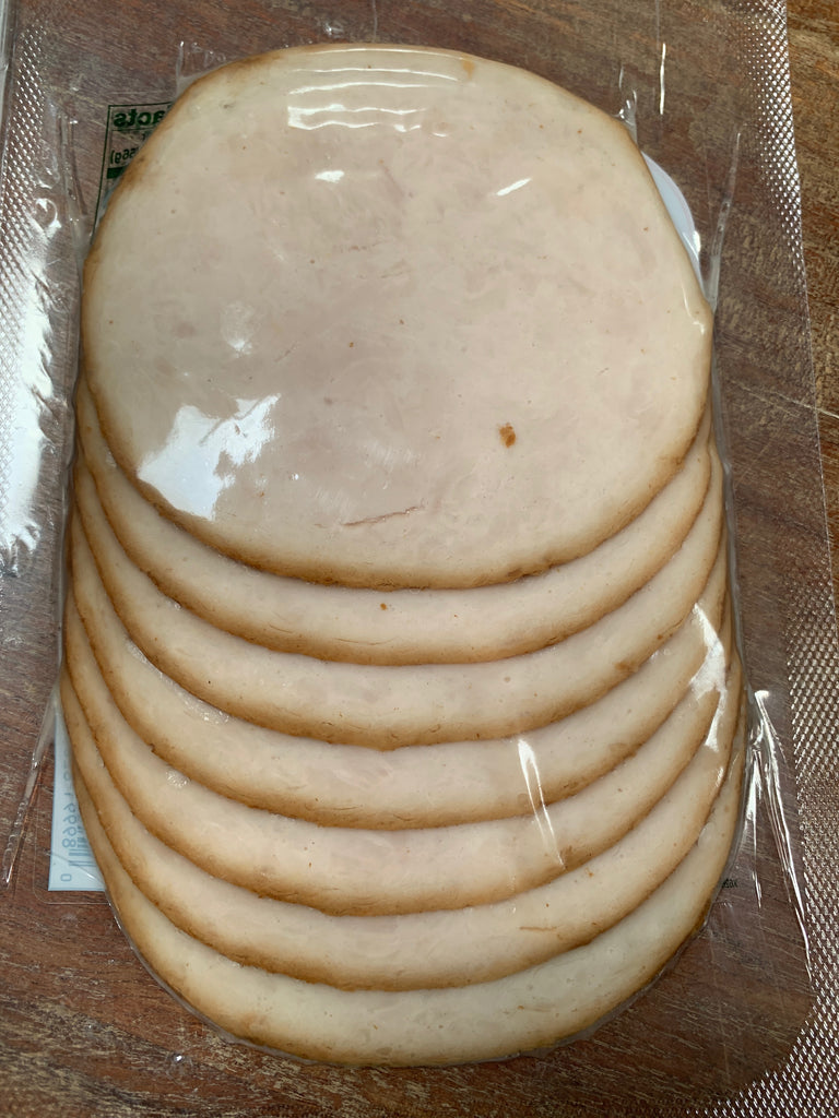 Meat, Plainville Farms, Organic Hickory Smoked Turkey Breast, sliced, 6oz.