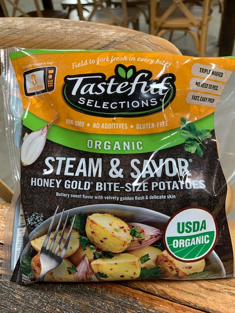 Produce, Organic Honey Gold Microwaveable Potatoes, 24 oz bag