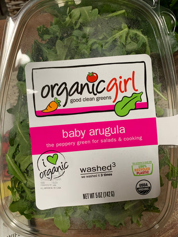 Produce, Organic Girl Baby Arugula, Clamshell, 5oz.