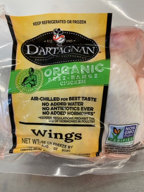 Meat, D'Artagnan Chicken Wings, 2 per pack