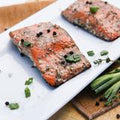 Seafood, Wild Caught Alaskan Sockeye Salmon, 6 oz., individually wrapped portions
